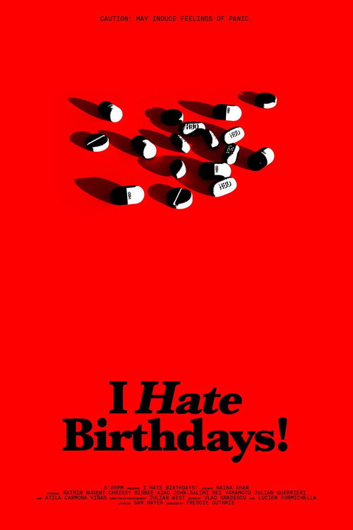 Movie poster for I Hate Birthdays! (2024)