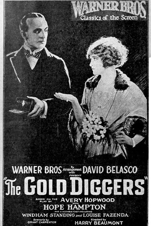 Movie poster for The Gold Diggers (1923)
