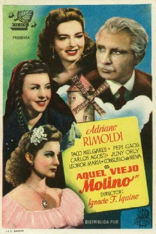 Movie poster for Aquel viejo molino (1946)
