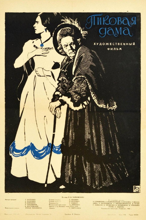 Movie poster for Queen of Spades (1960)