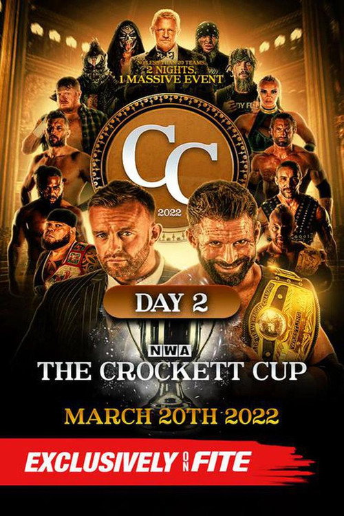 Movie poster for NWA Crockett Cup 2022: Night 2 (2022)