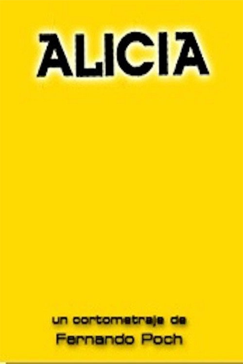 Movie poster for Alicia (2005)