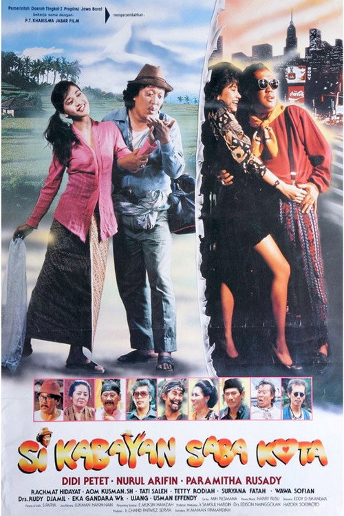 Movie poster for Si Kabayan Saba Kota (1989)