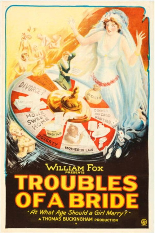 Movie poster for Troubles of a Bride (1924)