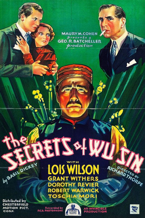 Movie poster for The Secrets of Wu Sin (1932)
