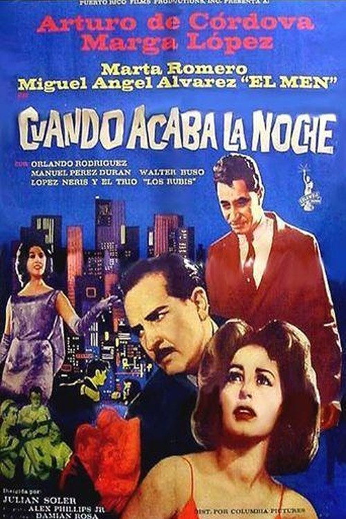 Movie poster for Cuando acaba la noche (1964)
