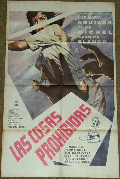 Movie poster for Las cosas prohibidas (1961)
