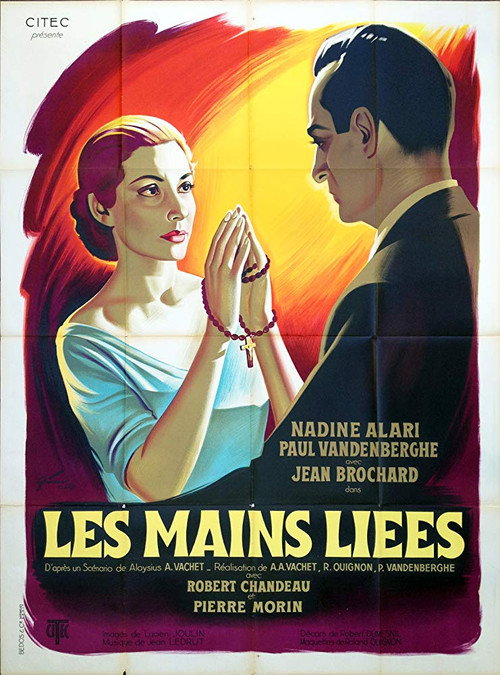 Movie poster for Les mains liées (1956)