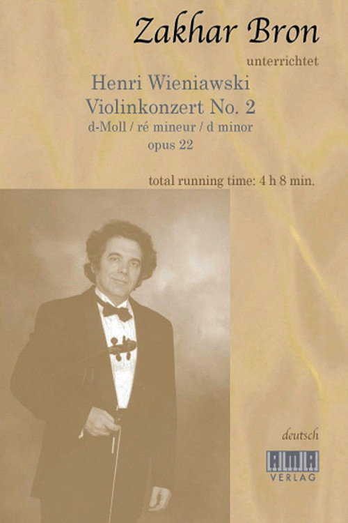 Movie poster for Zakhar Bron unterrichtet Henri Wieniawski, Violinkonzert No. 2 (2001)