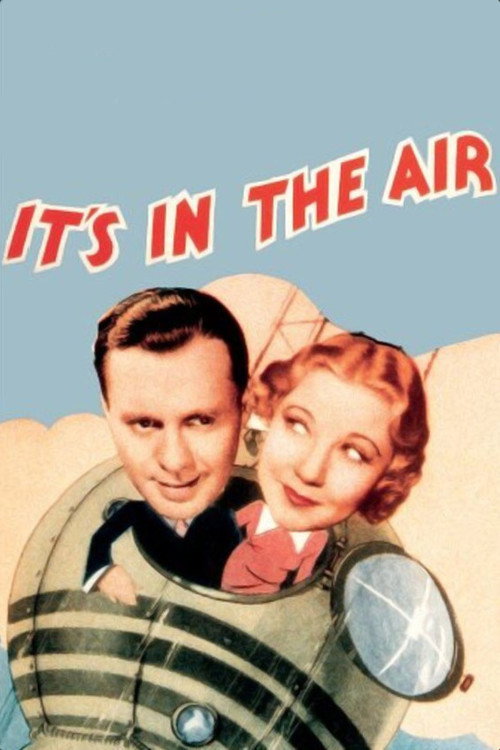 Movie poster for It's in the Air (1935)