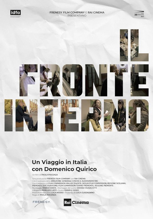 Movie poster for The Home Front – A Journey in Italy with Domenico Quirico (2021)