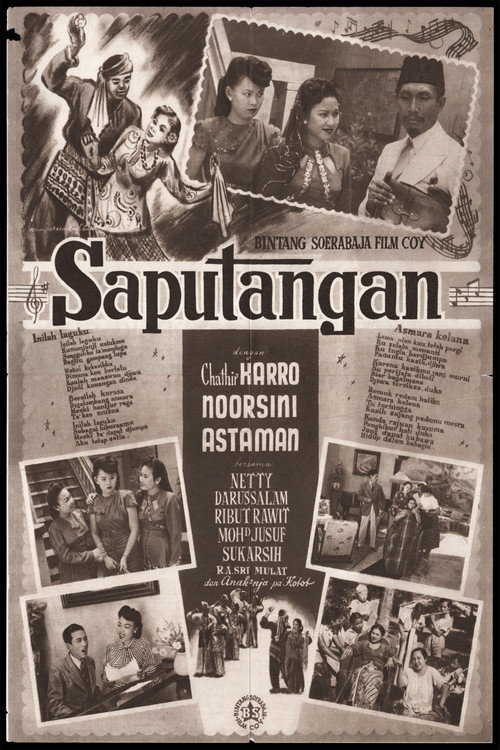 Movie poster for Saputangan (1949)