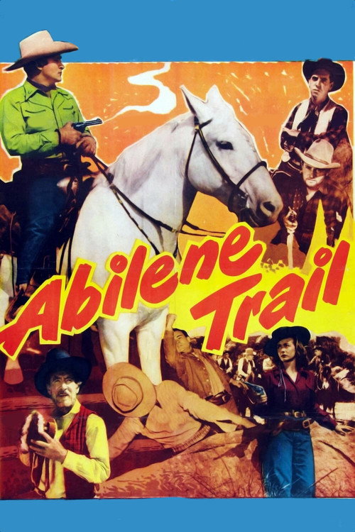 Movie poster for Abilene Trail (1951)