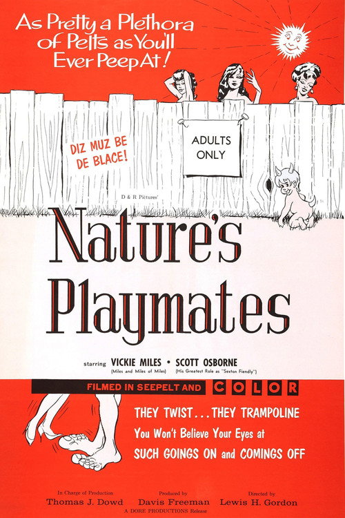 Movie poster for Nature's Playmates (1962)