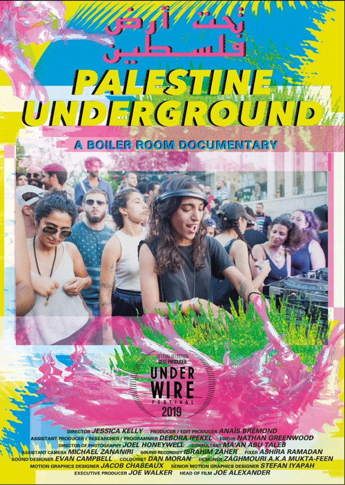 Movie poster for Palestine Underground (2018)