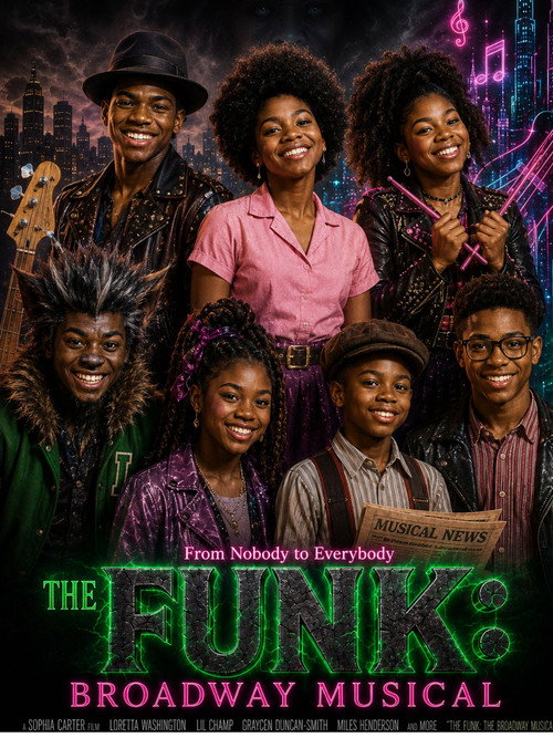 Movie poster for The Funk: The Broadway Musical
