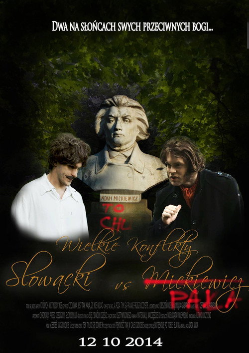 Movie poster for Słowacki vs Mickiewicz (2014)