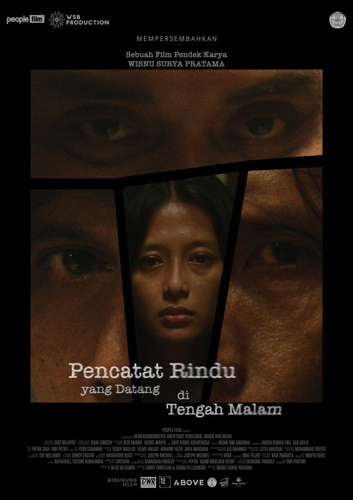 Movie poster for Pencatat Rindu Yang Datang di Tengah Malam (2023)