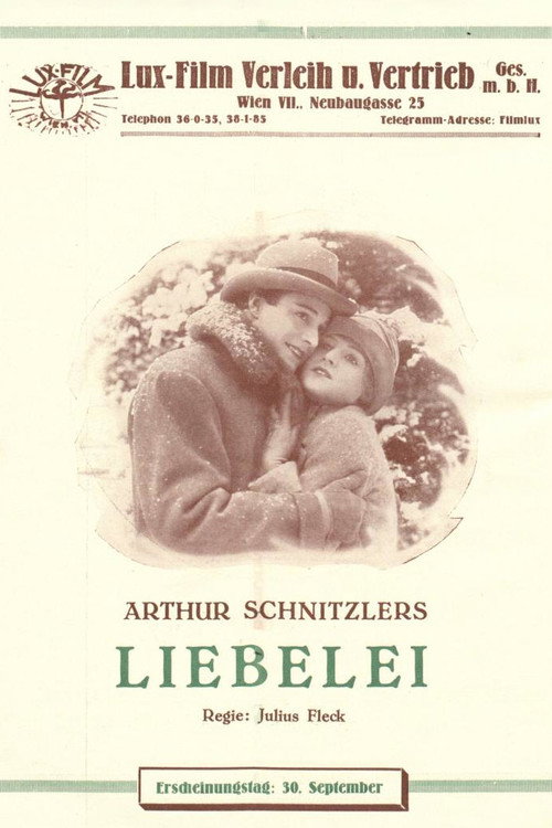 Movie poster for Liebelei (1927)
