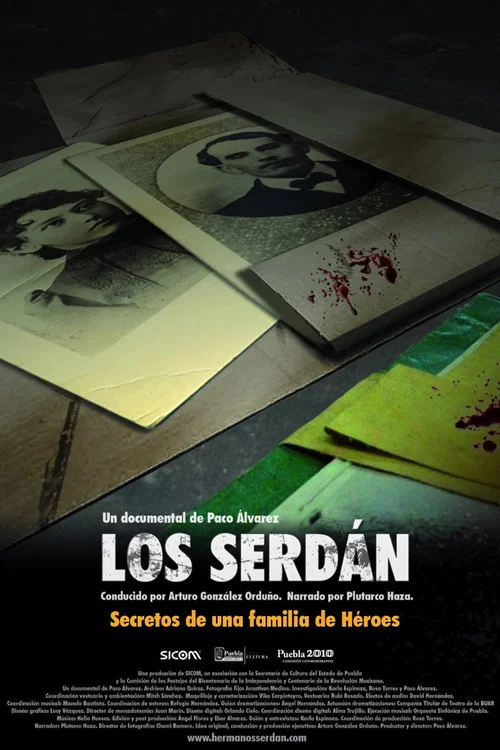 Movie poster for Los Serdán, secretos de una familia de héroes (2010)