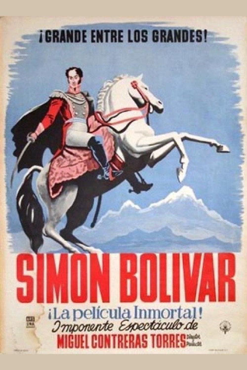 Movie poster for Simón Bolívar (1942)