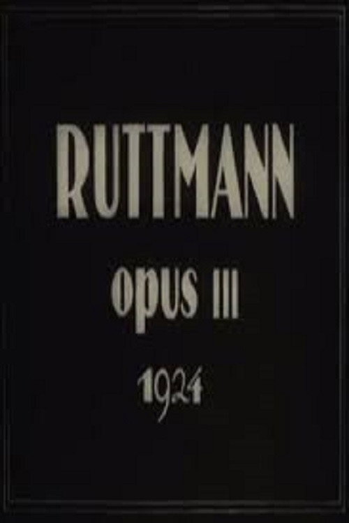 Movie poster for Opus III (1924)