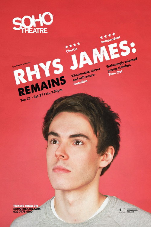 Movie poster for Rhys James: REMAINS (2016)