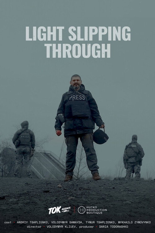 Movie poster for The Light Slipping Through (2024)