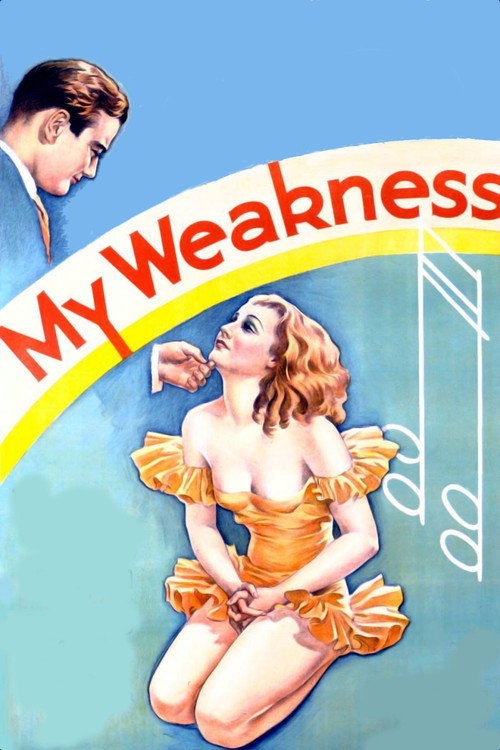 Movie poster for My Weakness (1933)