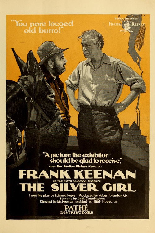 Movie poster for The Silver Girl (1919)