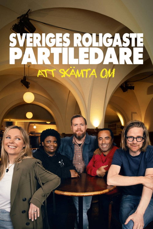 Movie poster for Sveriges roligaste partiledare (2022)