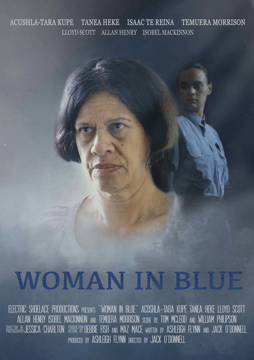 Movie poster for Woman in Blue (2021)