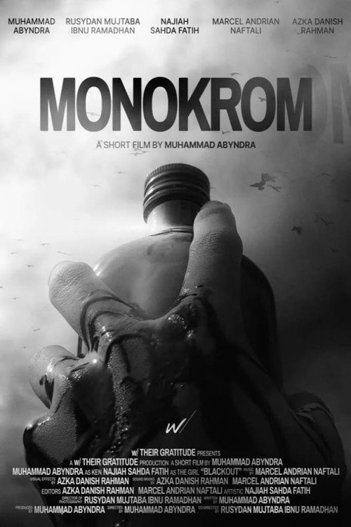 Movie poster for Monochrome (2022)