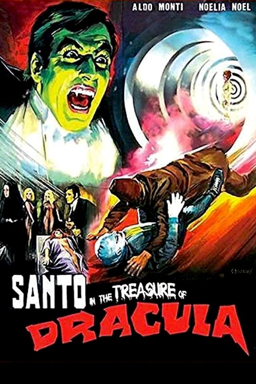 Movie poster for Santo in the Treasure of Dracula (1969)