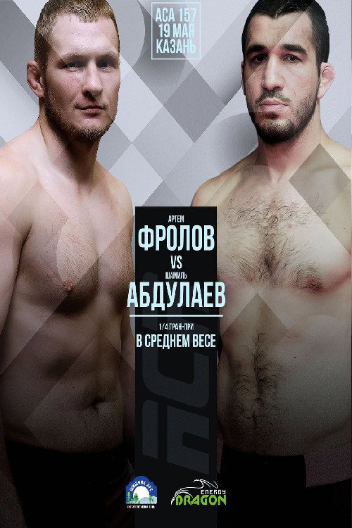 Movie poster for ACA 157: Frolov vs. Abdulaev (2023)