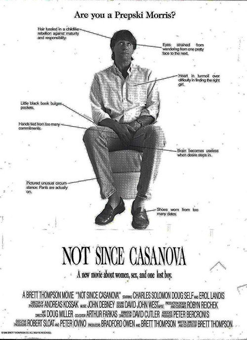 Movie poster for Not Since Casanova (1988)