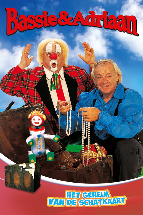 Movie poster for Bassie & Adriaan: Het geheim van de schatkaart (1987)