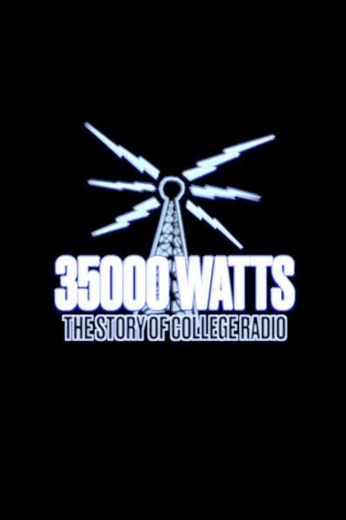 Movie poster for 35000 Watts: The Story of College Radio (2024)