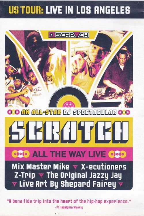 Movie poster for Scratch: All the Way Live (2004)