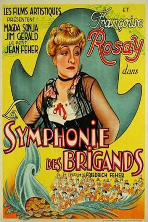 Movie poster for The Robber Symphony (1937)