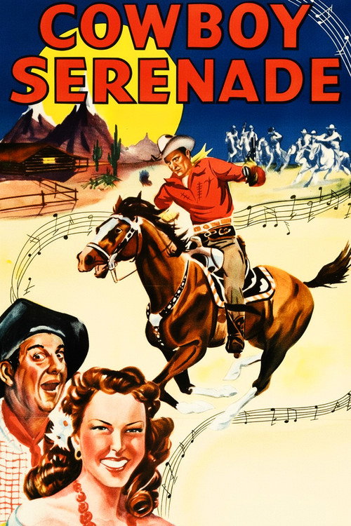 Movie poster for Cowboy Serenade (1942)