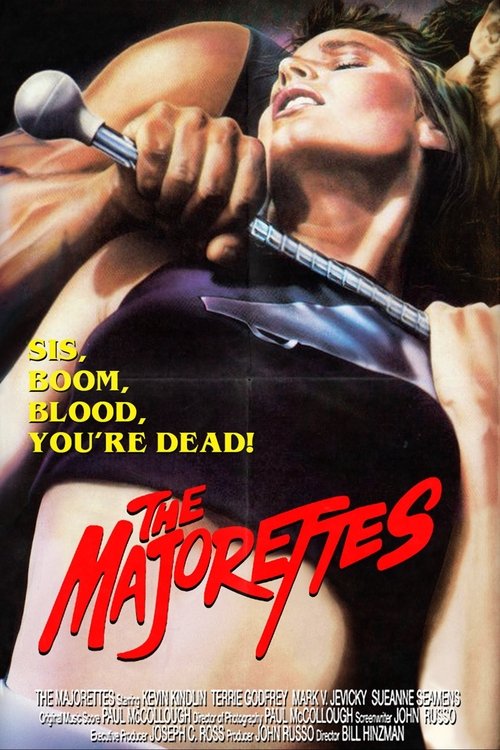 Movie poster for The Majorettes (1986)