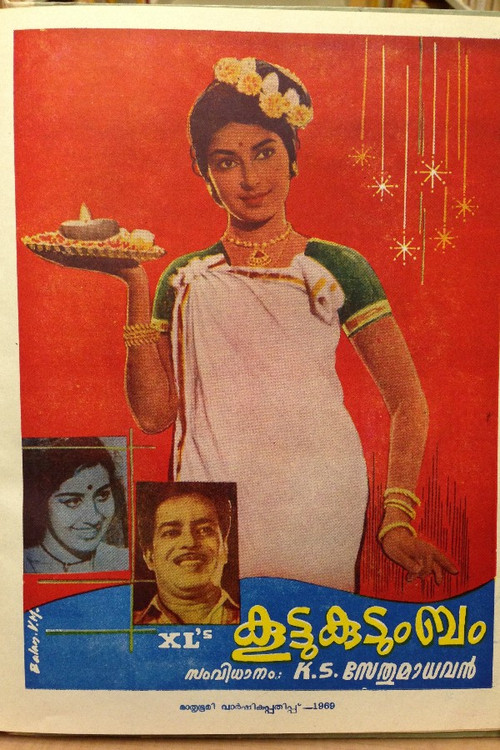 Movie poster for Koottukudumbam (1969)