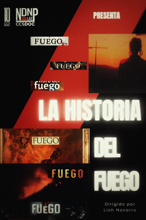 Movie poster for La historia del fuego (2024)