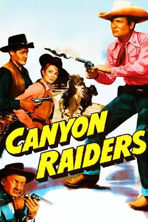 Movie poster for Canyon Raiders (1951)