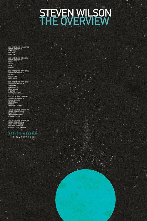 Movie poster for Steven Wilson - The Overview (2025)