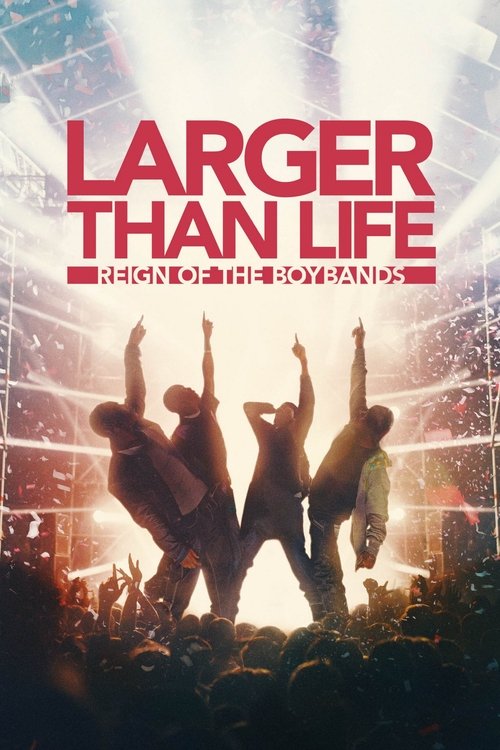 Movie poster for Larger than Life: Reign of the Boybands (2024)