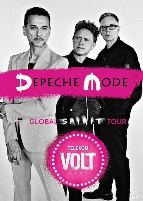 Movie poster for Depeche Mode VOLT Festival, Sopron, Hungary 2018 (2018)