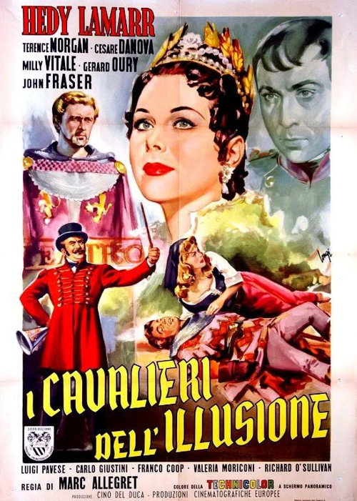 Movie poster for The Fate of Two Queens (1954)