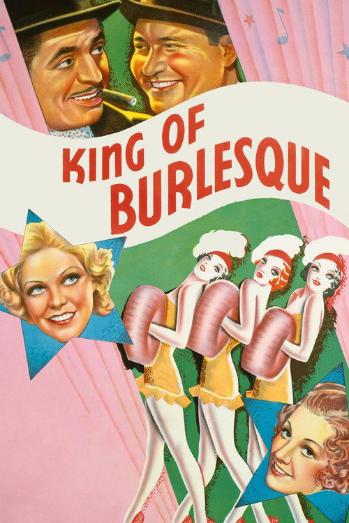 Movie poster for King of Burlesque (1936)